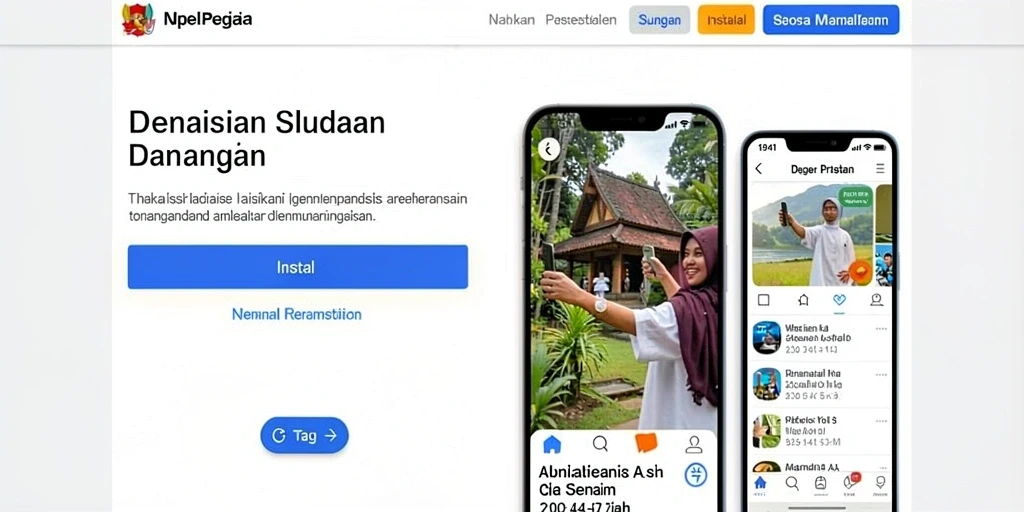 Tampilan antarmuka yang modern dan menarik.