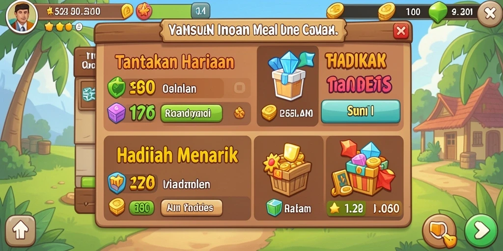 Tampilan antarmuka utama 98TOTO yang menarik.
