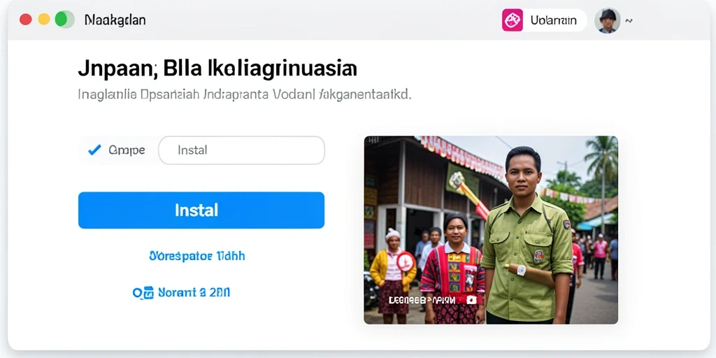 Tampilan antarmuka yang user-friendly.
