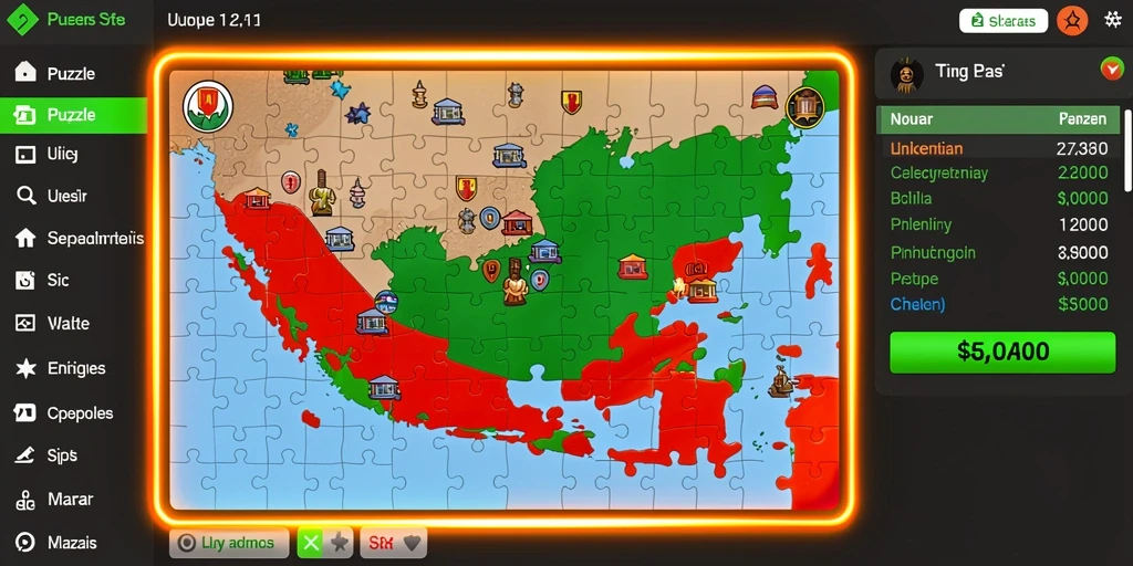 Screenshot menampilkan karakter utama dalam aksi.