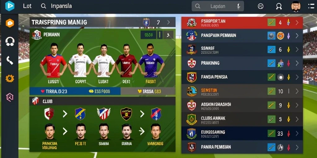 Tampilan antarmuka yang sederhana dan menarik.