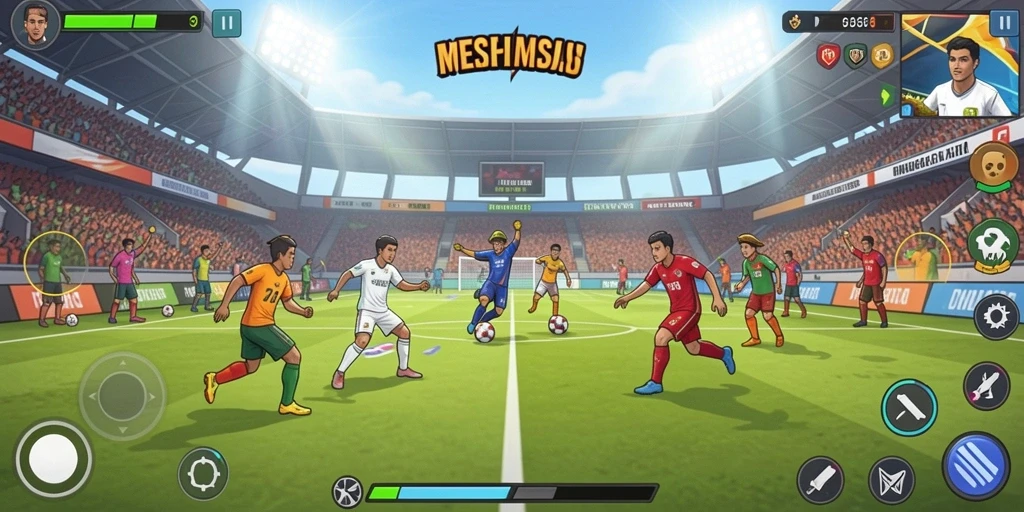 Tangkapan layar menampilkan level baru yang penuh tantangan.