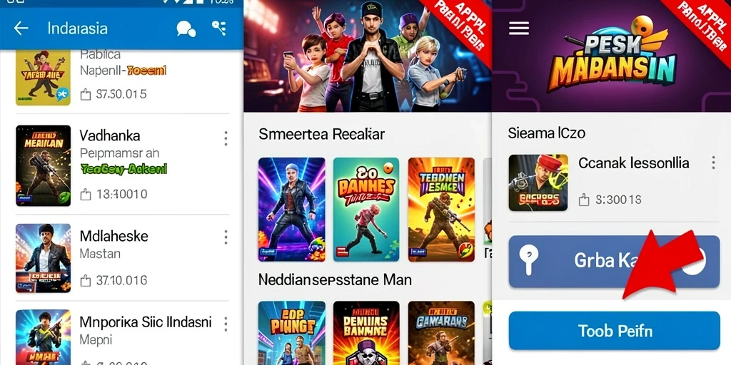Tampilan antarmuka utama yang menarik dan mudah digunakan.