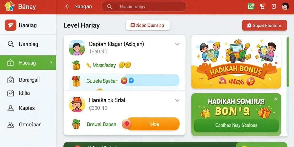 Tampilan antarmuka yang intuitif dan mudah digunakan.