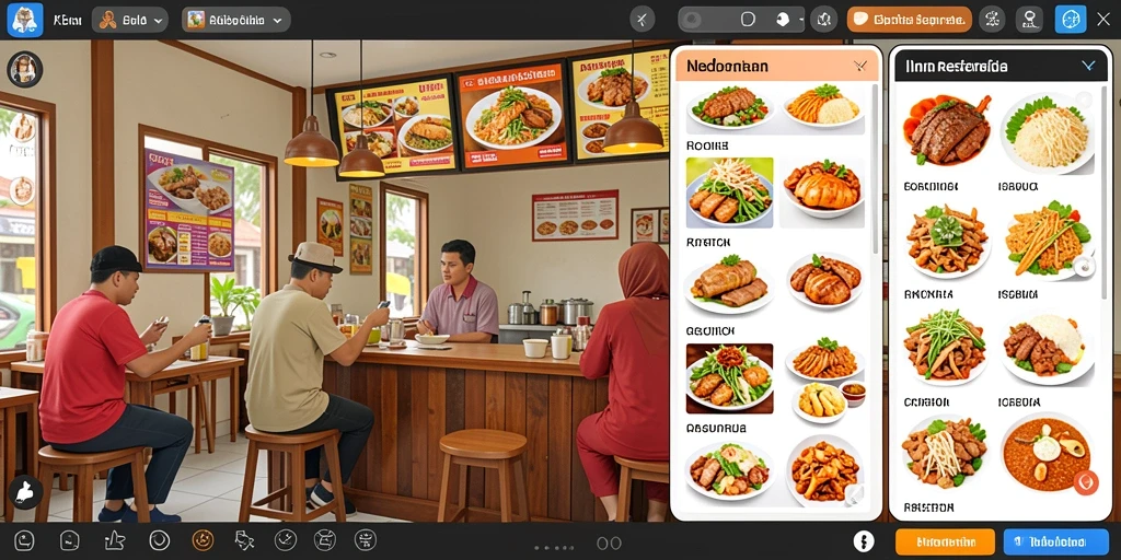 Tampilan awal permainan yang menarik.