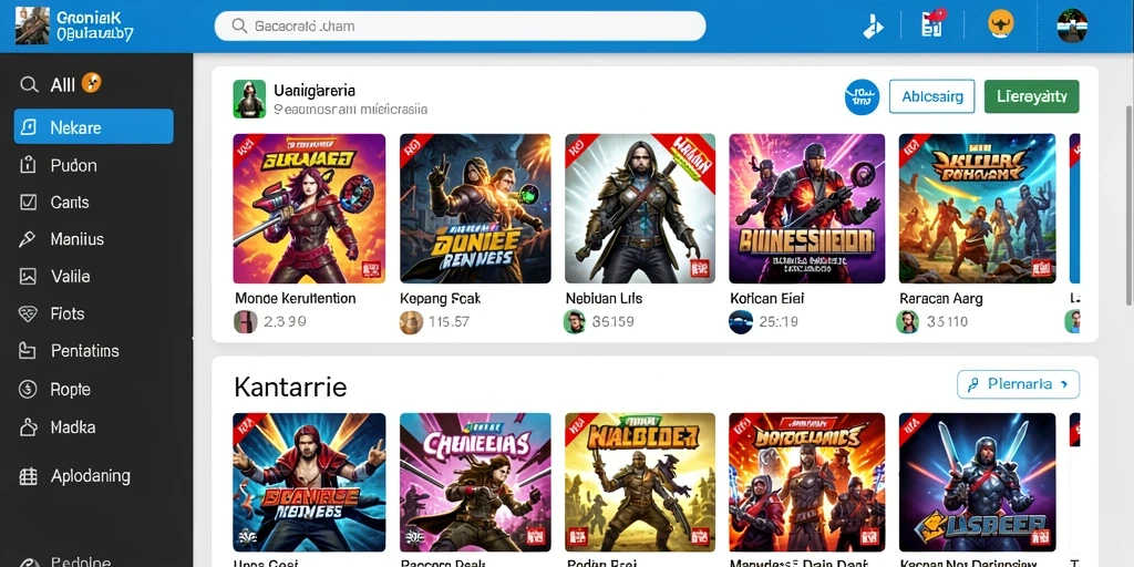 Screenshot menampilkan tampilan antarmuka yang menarik.